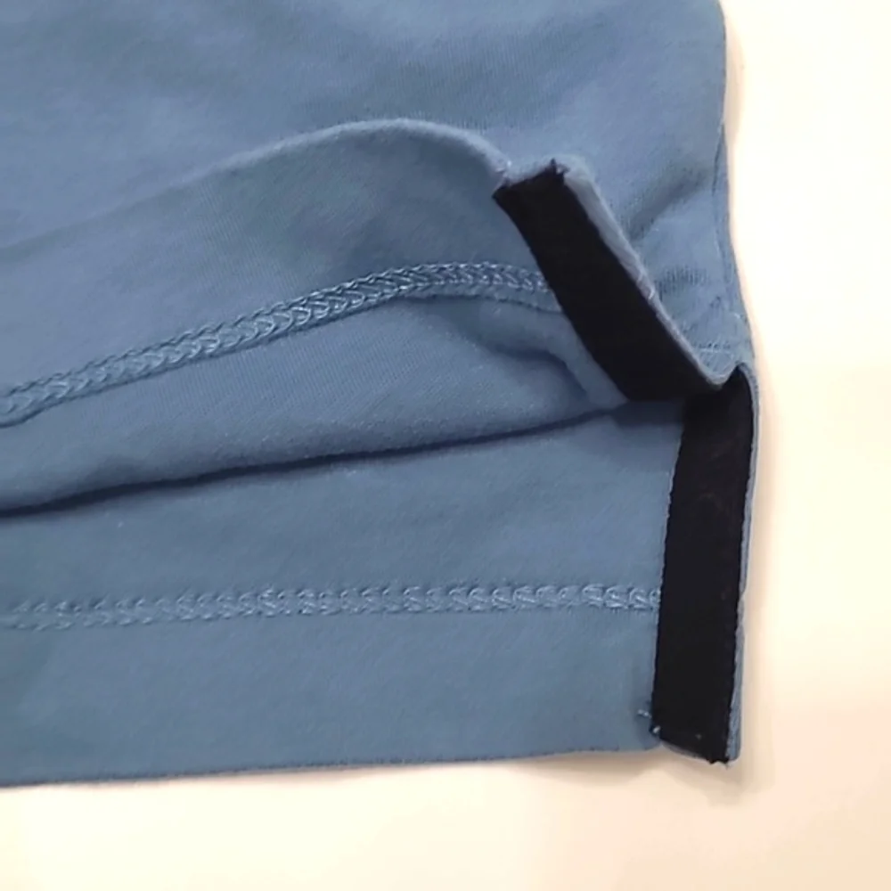 Banana Republic Luxe Touch Tee Blue Short Sleeved T-Shirt Crew Neck Relaxed Soft